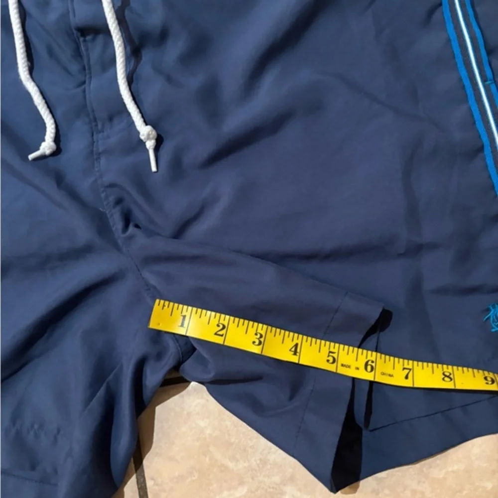 Men's Navy Penguin Swim Shorts /shorts‎